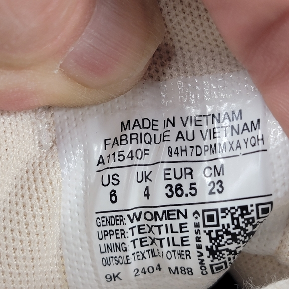 Converse All Star Platform Low Womens 6 - Picture 10 of 10